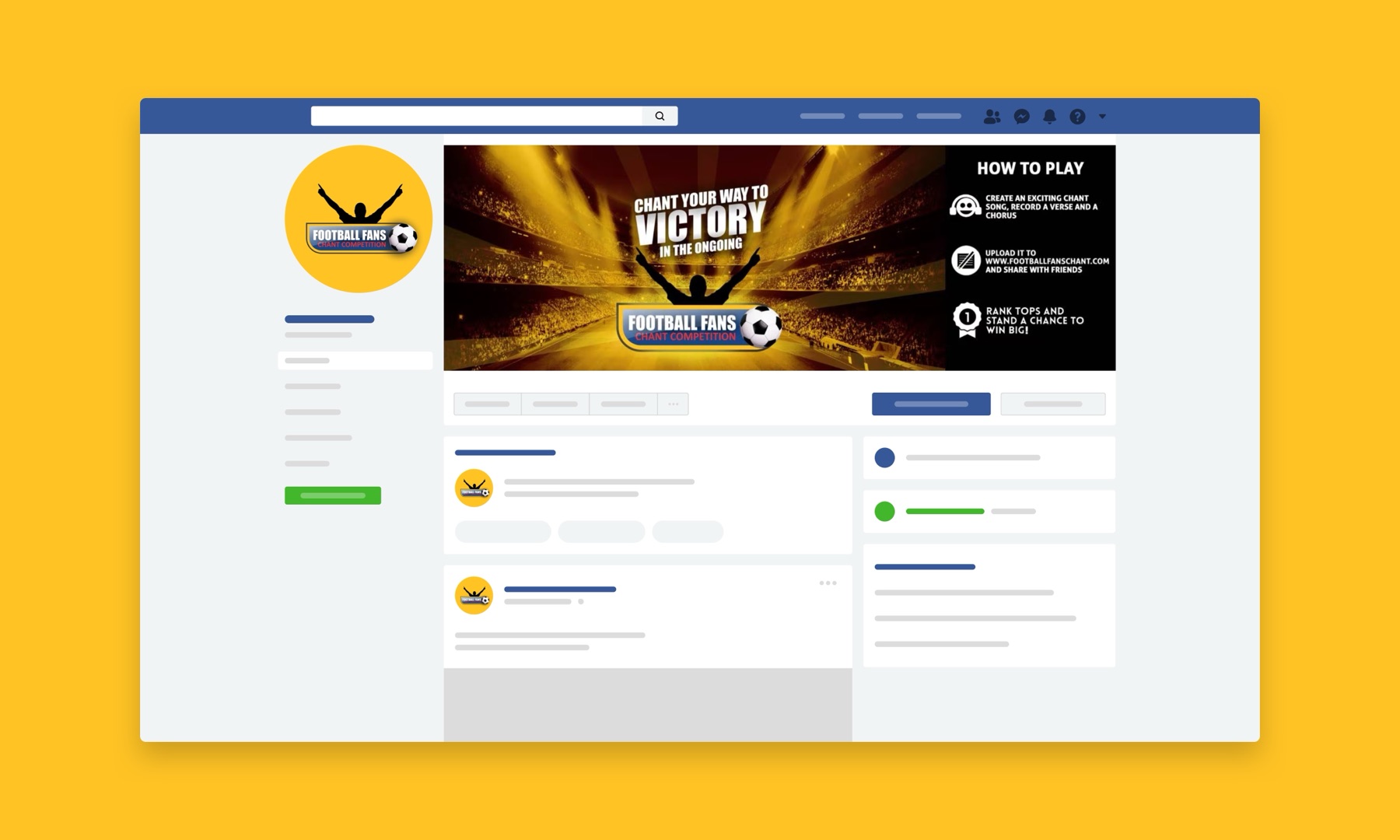 FFCC on Facebook desktop